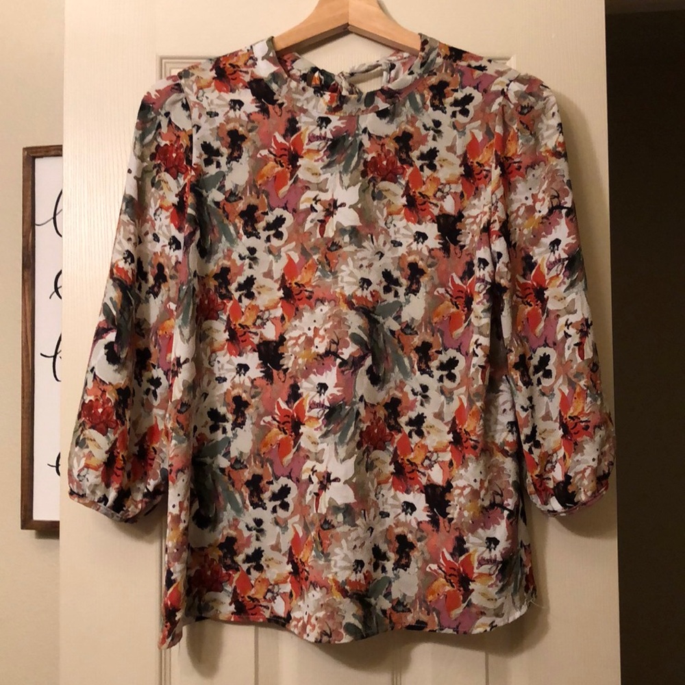 Floral blouse